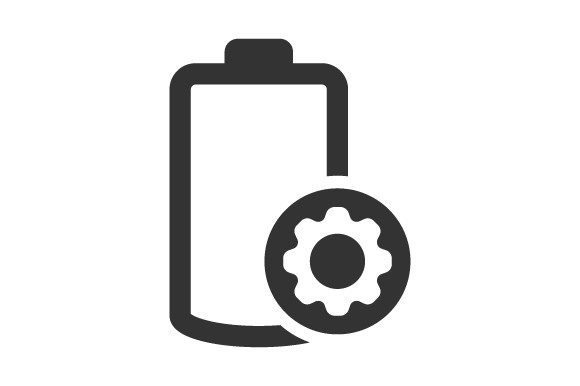 Battery Setting Icon: Graphics & Icons Review