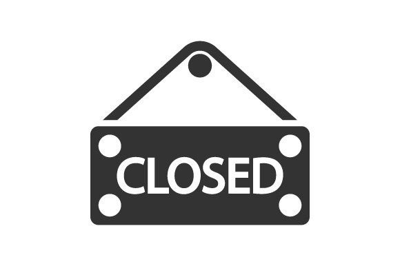 Closed Sign Door Icon: Graphics & Icons Review