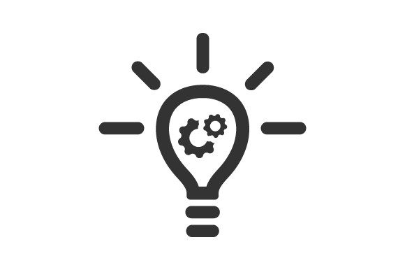 Idea Brainstorming Icon: Graphics for Digital Products