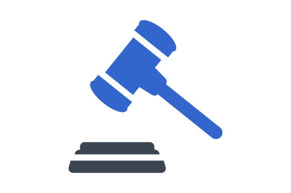 Law, Decision Icon: Editorial Graphics Review