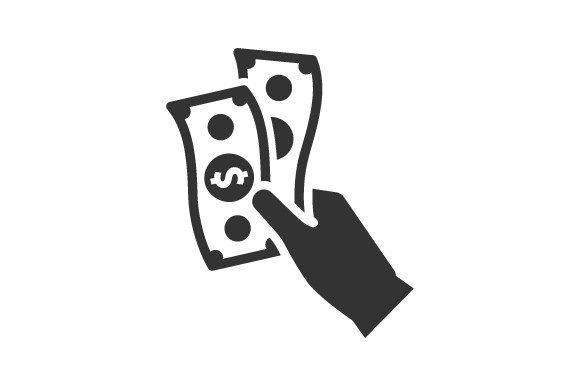 Money on Hand Icon: Graphics & Icons Review