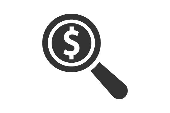 Search Money Icon: Graphics & Icons for Crafters