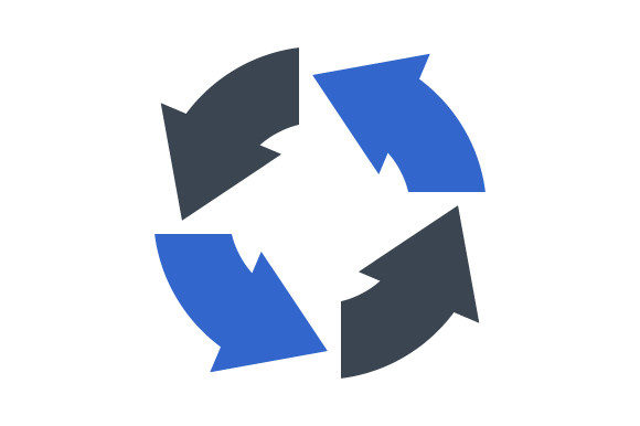 Sync Arrow Icon: Graphics & Icons for Local Branding