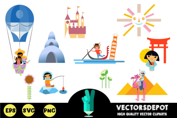 World Around Us Clipart: Graphics & Illustrations Review